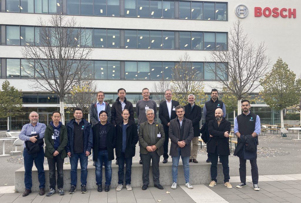 6G BRAINS team meet at partner Bosch and visit the factory floor